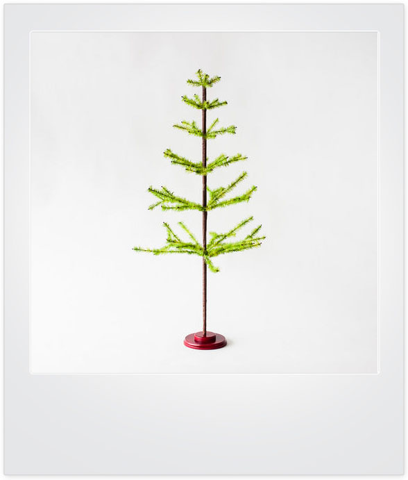 Silent Night 4ft/120cm Modern Green Artificial Christmas wihout