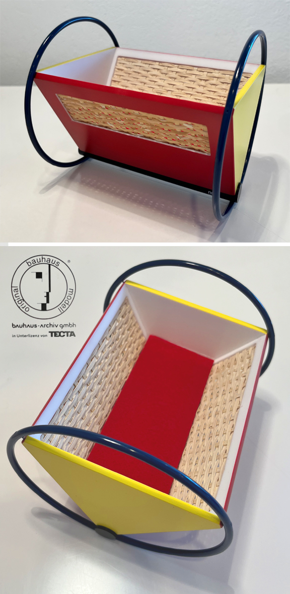Naef Bauhaus Miniature Cradle: NOVA68.com