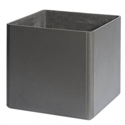 cube square concrete planter box