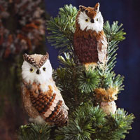 holiday owl decorations - OWL theme Decorating Ideas