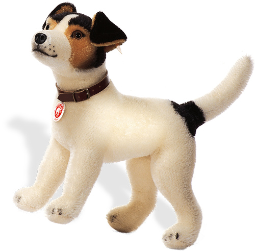 jack russell soft toy dog