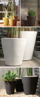 Modern Planters: Madison Planter 34 inch Height x 34 inch Width