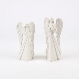 Beautiful Porcelain Origami Nativity Angel Set/2