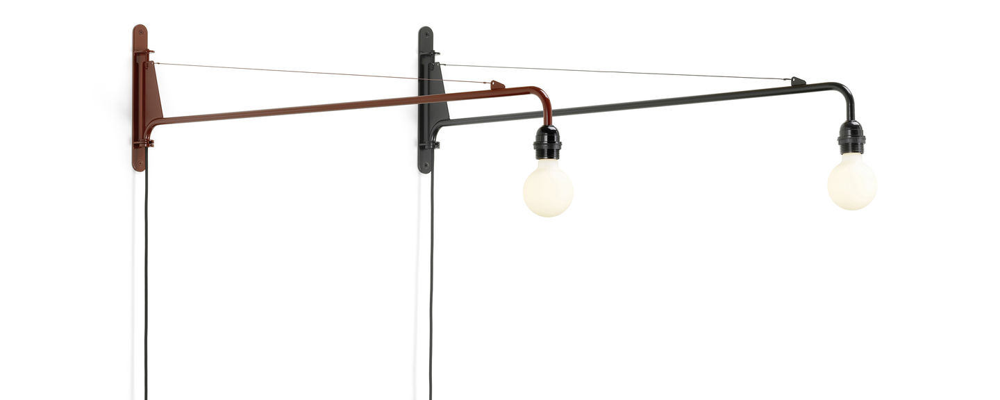 Petite Potence Swing Arm Wall Lamp by Jean Prouve for Vitra