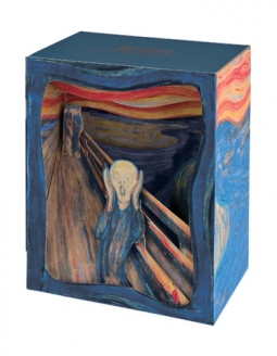 Edvard Munch The Scream Paper Diorama Decor